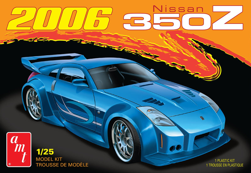 AMT 2006 NISSAN 350Z 1:25 SCALE MODEL KIT (amt1220)