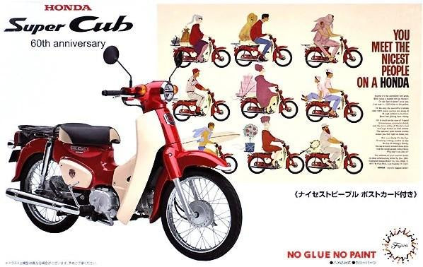 Fujimi 1/12 Honda Super Cub 110 (60th Anniversary) (141831)