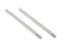 TRAXXAS  Shock shafts, steel, chrome finish (xx-long) (2) (2656)