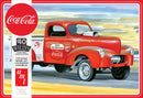 AMT 1940 WILLYS PICKUP GASSER (COCA-COLA) 1:25 SCALE MODEL KIT (amt1145)