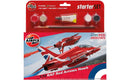 AIRFIX  Medium Starter Set - 1/72 RAF Red Arrows Hawk (A55002)