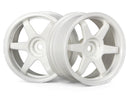 HPI 1/10 TE37 WHEEL 26mm WHITE (3mm OFFSET) (3840)