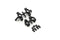 Kyosho Knuckle ＆ Hub Carrier(7ﾟ-10ﾟ-13ﾟ/ZX7) (LA387)