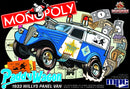 MPC 1933 WILLYS PANEL PADDY WAGON (MONOPOLY) 1:25 SCALE MODEL KIT (mpc924m)