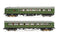 HORNBY SR, 2-BIL, Unit 2152; DMBT(L) No. 10718 and DTC(L) No. 12185 - Era 3 (R3700)