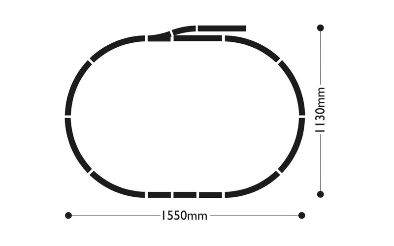 HORNBY Eurostar Train Set (R1176)