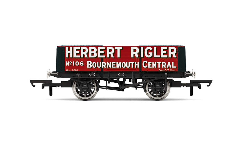 HORNBY Herbert Rigler, 5 Plank Wagon, No. 106 - Era 2/3 (R6948)