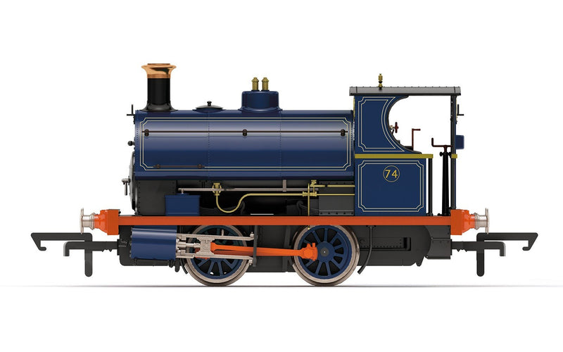 HORNBY Port of London Authority, Peckett W4 Class, 0-4-0ST, No. 74 - Era 3/4 (R3679)
