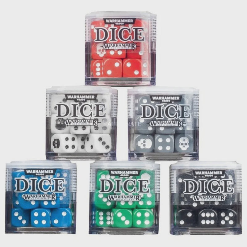 Warhammer  Games Workshop Dice Cube, Assorted Colours (65-36)
