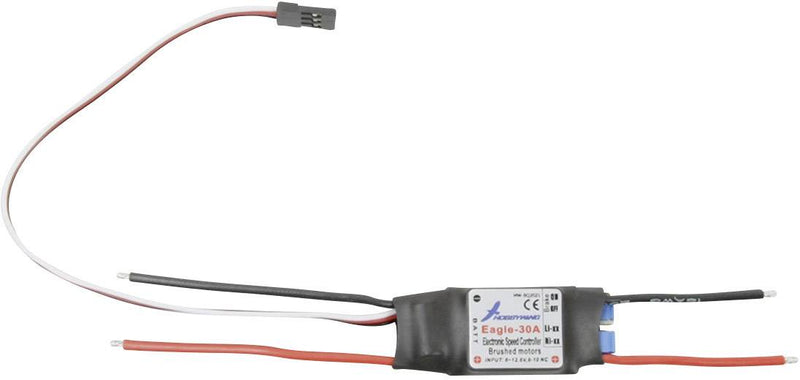 Hobbywing Eagle 30A Model aircraft brushed motor controller Load (max.): 40 A (80050010)
