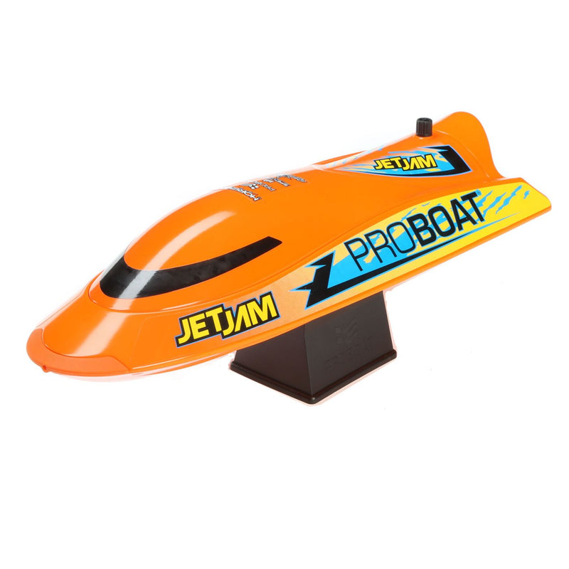 PROBOAT Jet Jam 12" Pool Racer Brushed RTR, Orange (PRB08031T1)