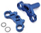 Losi Aluminum Triple Clamp Set, Blue: Promoto-MX (LOS364003)