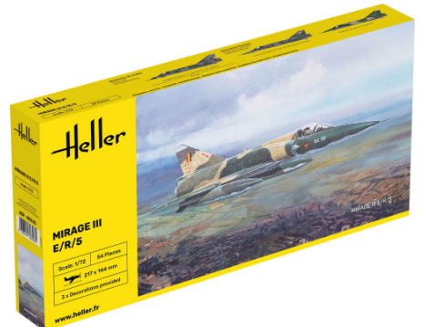 Heller 1/72 MIRAGE III E/R/5 (80323)