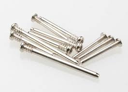 Traxxas  Suspension screw pin set, steel (hex drive) (requires part