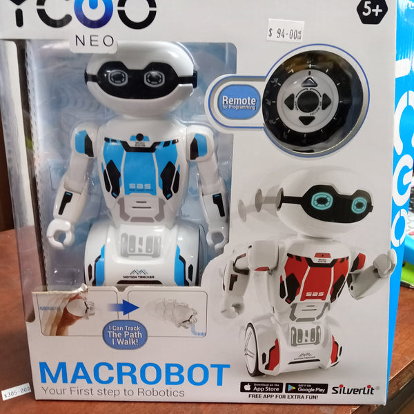 SILVERLIT MACROBOT BLUE (8804503) – Extreme Hobbies