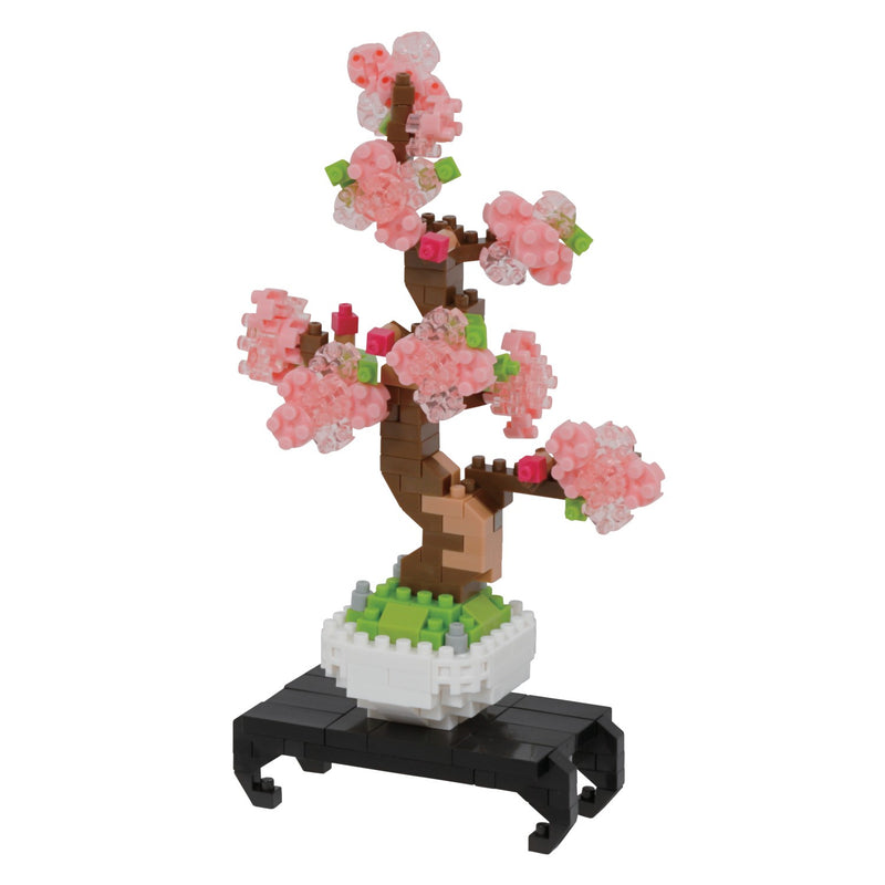 Nanoblock Bonsai Sakura (Cherry Blossoms)(NBH-225)