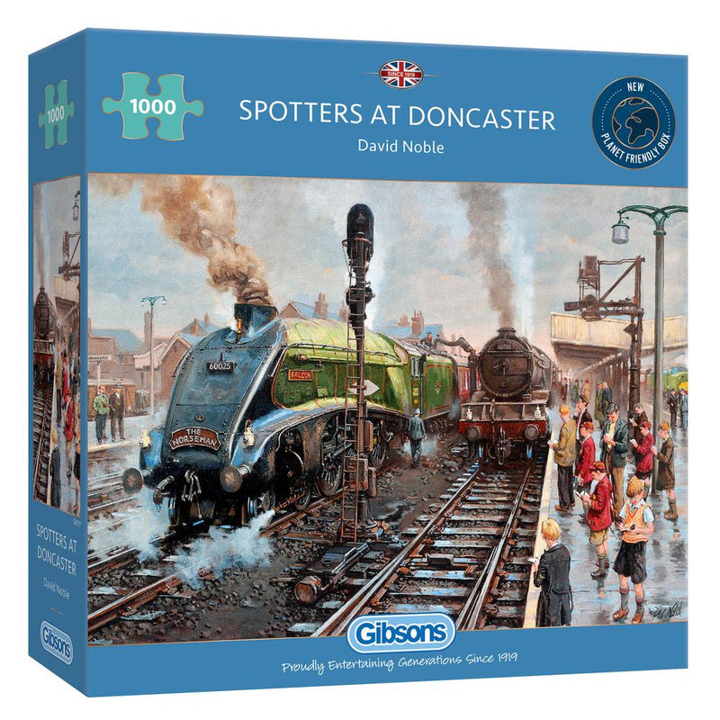 Gibsons Spotters at Doncaster 1000 Piece Jigsaw Puzzle (G6317)