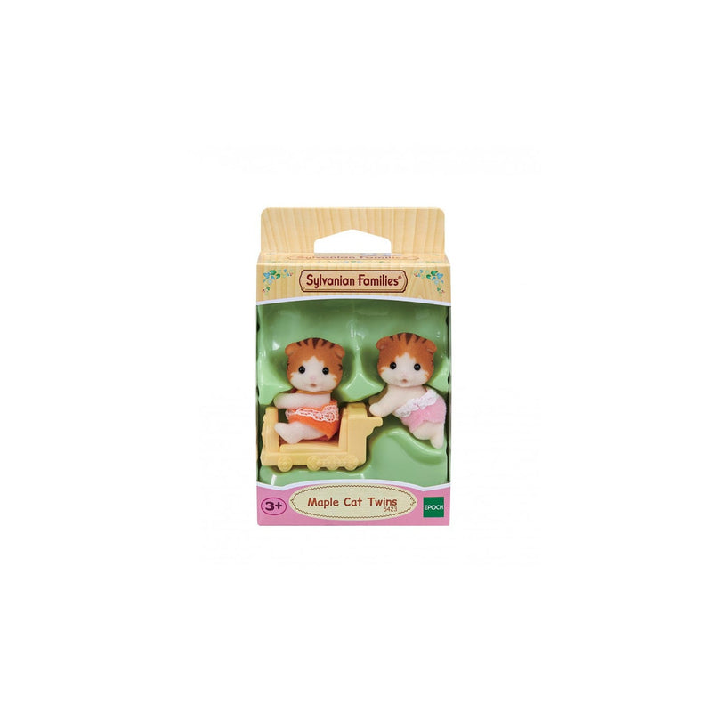 Sylvanian Families Maple Cat Twins with Ride-on(5423)