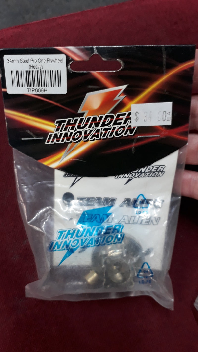 Thunder Innovations 34mm Steel Pro One Flywheel (Heavy) (TIP009H)